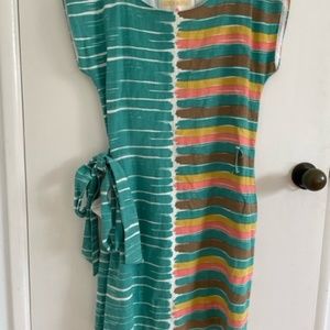 LAUREN MOFFATT Anthropologie Brushstroke Dress 6